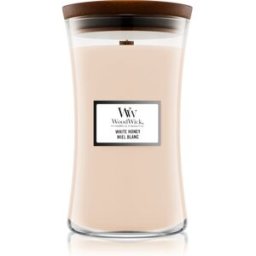 White Honey Vela Perfumada Con Mecha De Madera 609.5 G