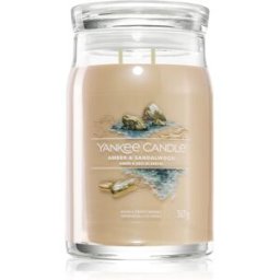 Amber & Sandalwood Vela Perfumada 567 G