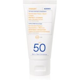 Yoghurt Sunscreen Crema Protectora Para Rostro Y Contorno De Ojos Spf 50 50 Ml