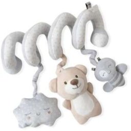 Espiral Sonajero Osito Gris Interbaby