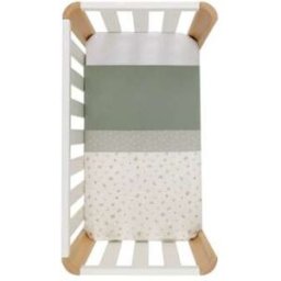 Funda Nórdica Minicuna 70x77x1cm Calma Verde Cambrass