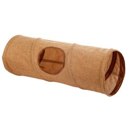 Kerbl Túnel de lino para roedores - 18 x 50 cm (Diám x L)