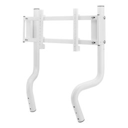 Soporte monitor simulador Oplite OP-SMS-GTRW blanco altura ajustable 40