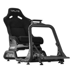 Cabina de carreras Oplite GTR S8 Infinity ajustable acero negro compatible 150 kg