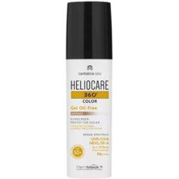 Heliocare 360 Oil Free Gel Color 50+ Mate 50ml Bronce
