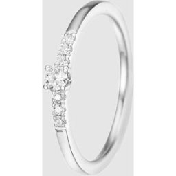 El Corte Inglés Anillo Diamonds de oro y diamantes. (14) Blanco