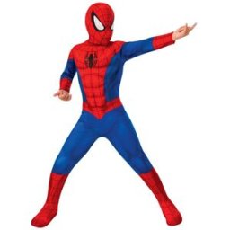 Rubies Disfraz infantil Spiderman Classic Marvel . (De 8 a 10 años)