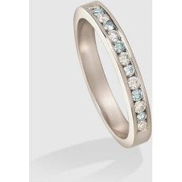 El Corte Inglés Anillo en oro y diamante azul Diamonds . (14) Azul