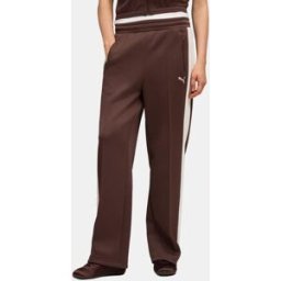 Puma Pantalones largos Casual de Mujer T7 ALWAYS ON Straightack . Marrón