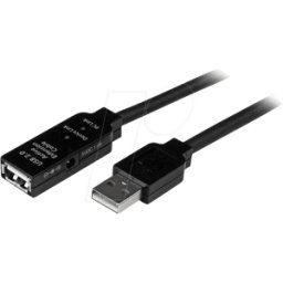 STARTECH.COM ST USB2AAEXT10 - Cable alargador activo USB-a 2.0, conector > conector hembra, 10