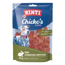 RINTI Chicko's Mini - Bocaditos de conejo (60 g)
