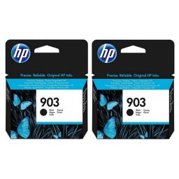 HP 903 Pack x2 Cartucho de Tinta Original Negro