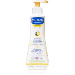 Bébé Dry Skin Gel De Limpieza Nutritivo Con Crema Protectora Para Restaurar La Barrera De La Piel Para Bebé Lactante 300 Ml