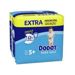 dodot Fraldas Bebé Seco Tamanho 5+ 13-18kg 58 Unidades