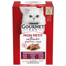 Gourmet Mon Petit en sobres - Pack % - Mix de carne (24 x 50 g)