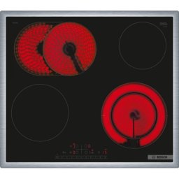 Placa Bosch Serie 6 PKN645FP2E 60 cm 4 Zonas Vidrio Cerámico Integrada