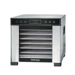 Deshidratadora Rommelsbacher DA 650 600W 7 bandejas acero inoxidable negro