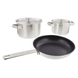 Batería de cocina Electrolux E3SS kit 3 piezas acero inoxidable