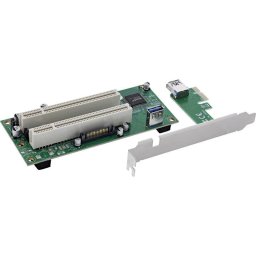 Tarjeta de expansión InLine 76619K PCIe a PCI con chipset ASMedia ASM1083