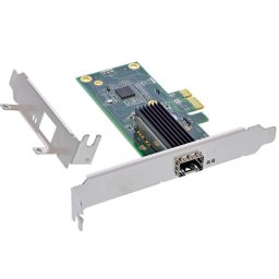 Tarjeta de Red InLine 51129A PCI Express x1 SFP 1 Gbit/s Pasiva Low Profile
