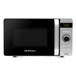 Microondas Orbegozo MIG 2052 20 Litros 700W con Grill 800W y Tecnología Flatbed