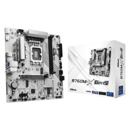 Placa Base Asrock B760M-X Gen5 Intel B760 LGA 1700 DDR5 Micro ATX 2.5GbE RGB