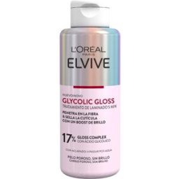 Elvive Glycolic Gloss Tratamiento de laminación 5 min con ácido glicólico 200mL