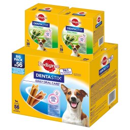 Pedigree Dentastix / Dentastix Fresh 112 uds. - Pack Ahorro - Dentastix + Dentastix Fresh para perros pequeños