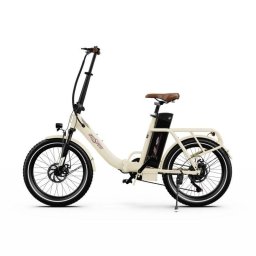 Bicicleta eléctrica OneSport OT16-2 motor 250 W batería 48 V 17 Ah plegable