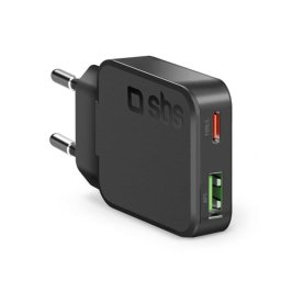 Cargador SBS TETRGANUSBTC30SLIM USB-C 30W Carga Rápida