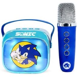 OTL Sonic Altavoz y micro karaoke con luz LED.