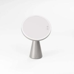 Manillons Torrent Espejo cosmético LED y altavoz bluetooth . Plata