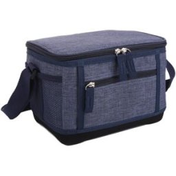 El Corte Inglés Bolsa nevera azul Melange Campo y Playa . (6 litros) Azul