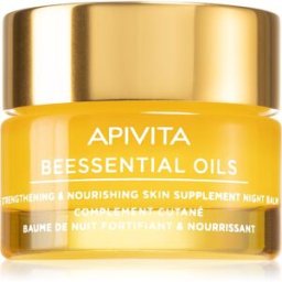 Beessential Oils Strengthening & Nourishing Night Balm Bálsamo Facial De Noche Nutrición E Hidratación 15 Ml