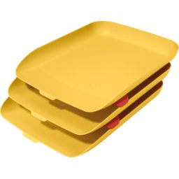 LEITZ 53582019 - Juego de cesta de cartas (3 cestas de letras + 2 elementos de ap