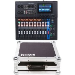 Yamaha MGX12 BK Case Bundle Negro mate