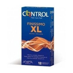 CONTROL e Xl Preservativos 12 Unidades