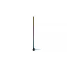 Lámpara de pie inteligente WiZ Gradient RGBIC Wi-Fi Bluetooth Negro