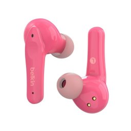 Auriculares Belkin Soundform Nano inalámbricos Bluetooth para llamadas y música rosa