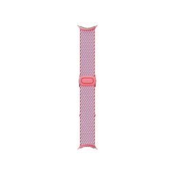 Correa de reloj Google Pixel Watch 3 45mm Fibra de algodón Plata Coral
