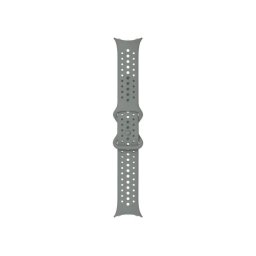 Correa de silicona fácil de instalar para Google Pixel Watch 3 45mm Plata talla S