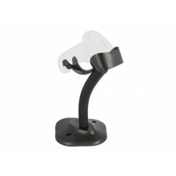 Delock Soporte para escáner de código de barras con soporte flexible para mesa 23 mm x 172 mm x 153 mm