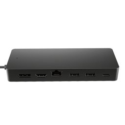 Hub HP 7 puertos USB 3.2 Gen 2 10/100/1000 Mbps Universal USB-C 65W Negro