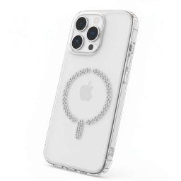 Funda Antiyellow Compatible Con Magsafe Con Brillantes Para Iphone 16 Pro Max