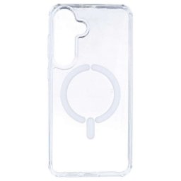Funda Transparente Logo Compatible Con Magsafe Para Samsung Galaxy S25 Plus