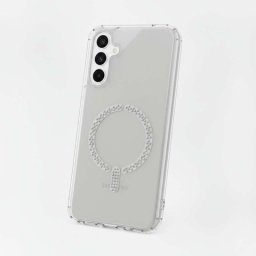 Funda Antiyellow Compatible Con Magsafe Con Brillantes Para Samsung Galaxy S25