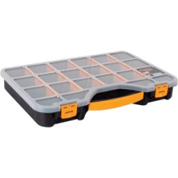 PEREL VEL OMR24 - Caja organizadora, 510 x 347 x 71 mm, 18+2 compartimentos