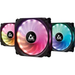 CFT CF-3012-RGB - CHIEFTEC tornado rgb caso ventilador, conjunto de 3