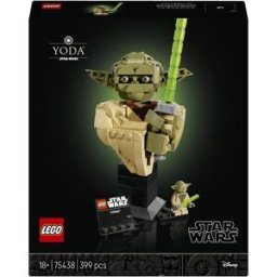 Lego Juego de construcción Busto de Yoda Star Wars TM - 75438.