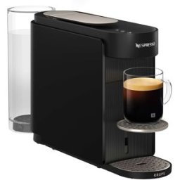 Krups Cafetera de cápsulas automática Vertuo Up XN9408 para cápsulas de café Nespresso. Negro